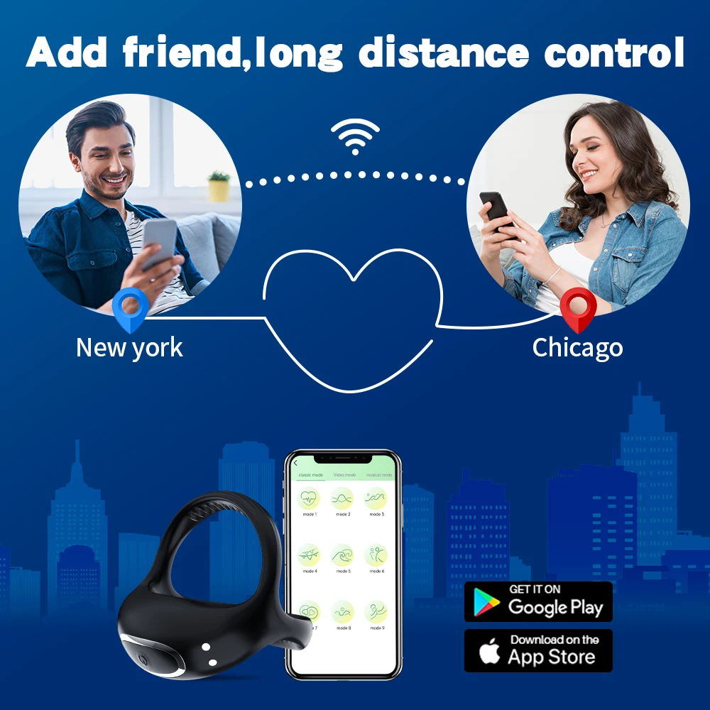 Bluetooth Wireless Remote Control Vibrating Cock Ring Delayed Ejaculation Penis Ring Vibrator Adults Sex Toy for Men Masturbator Sex Toys For Men cb5feb1b7314637725a2e7: APP Control|No APP No Wireless|Wireless Remote