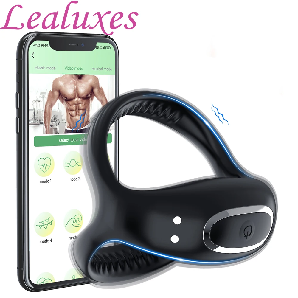 Bluetooth Wireless Remote Control Vibrating Cock Ring Delayed Ejaculation Penis Ring Vibrator Adults Sex Toy for Men Masturbator Sex Toys For Men cb5feb1b7314637725a2e7: APP Control|No APP No Wireless|Wireless Remote