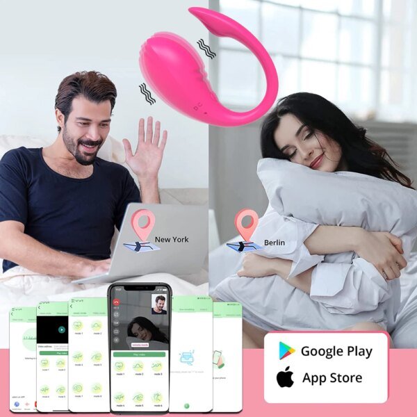 Bluetooths Dildo Vibratior Egg for Women Female Wireless APP Remote Control Wear Vibrating Egg Panties Toy Sex for Adults Shop Trending Now 1ef722433d607dd9d2b8b7: China|Russian Federation