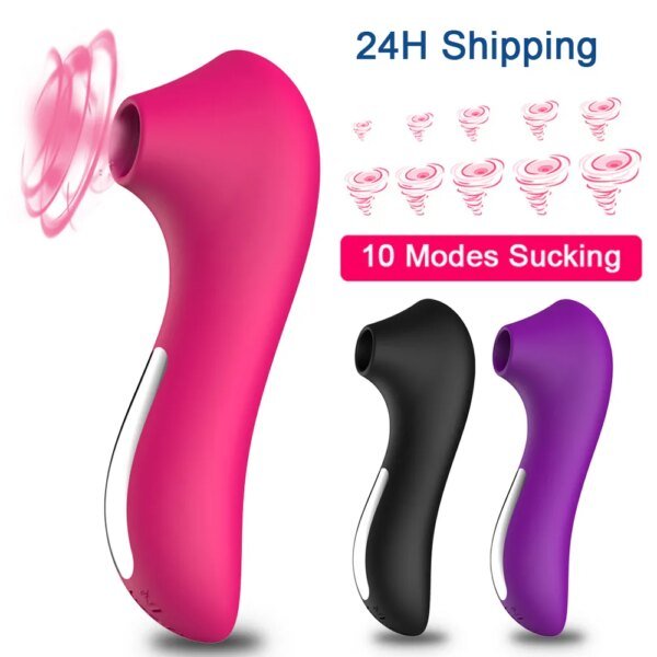 Clitoral Sucker Vagina Suck G Spot Vibrator Female Clit Vacuum Stimulator ​Nipple Sex Toys for Adults Women Masturbator Products Vibrators cb5feb1b7314637725a2e7: Black No Box|Black with Box|Purple No Box|Purple with Box|Red With Box|Red-NO BOX