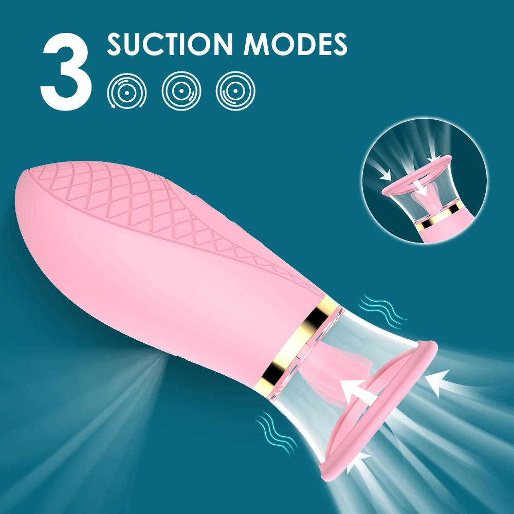 Clitoral Sucking Vibrator 3 Suction and 9 Lick Modes Nipples Sex Toys for Women Clit Sucker Tongue Stimulator for Quick Orgasm Best Sellers cb5feb1b7314637725a2e7: Green|Pink