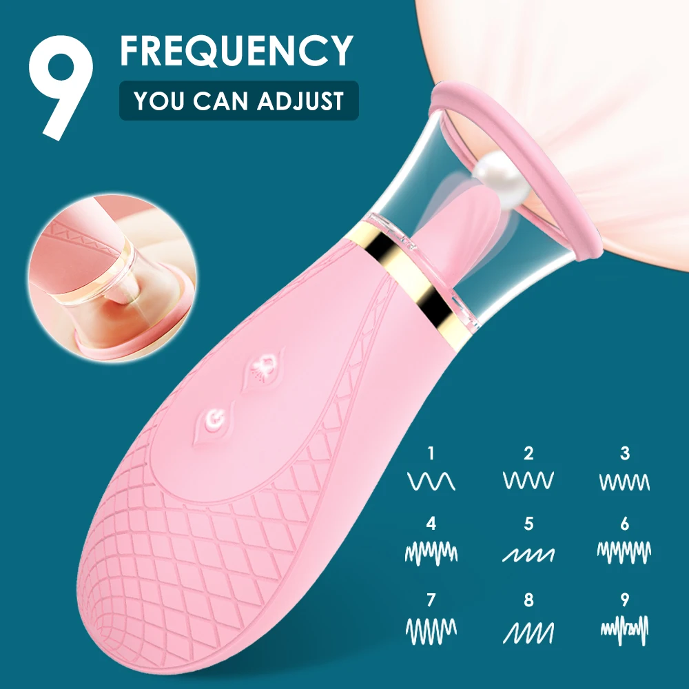 Clitoral Sucking Vibrator 3 Suction and 9 Lick Modes Nipples Sex Toys for Women Clit Sucker Tongue Stimulator for Quick Orgasm Best Sellers cb5feb1b7314637725a2e7: Green|Pink