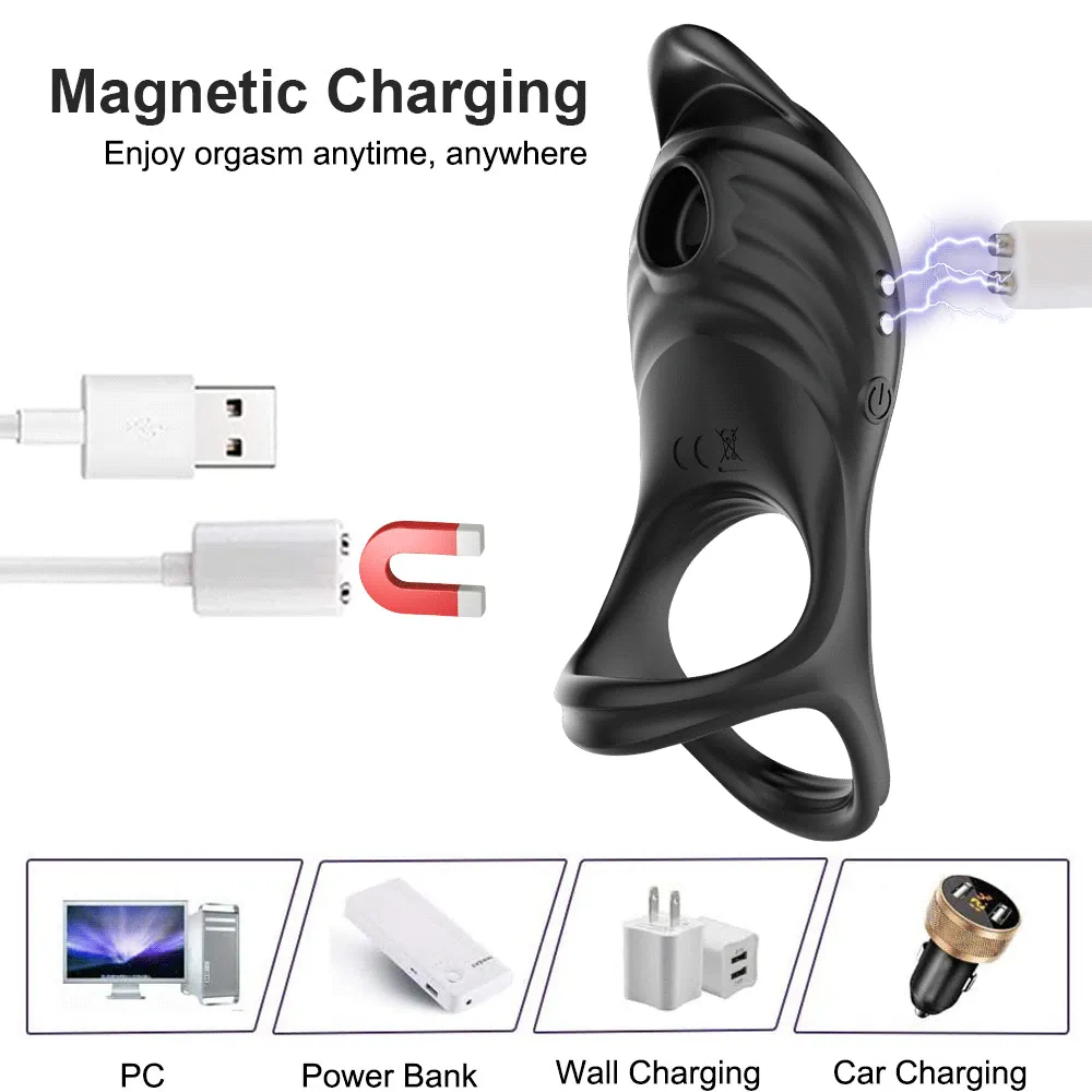 Cock Ring Vibrator for Man with Sucking Function Penis Rings Remote Control Clit Stimulator 5 Vibration Sex Toy for Men Couples Sex Toys For Men 1ef722433d607dd9d2b8b7: China