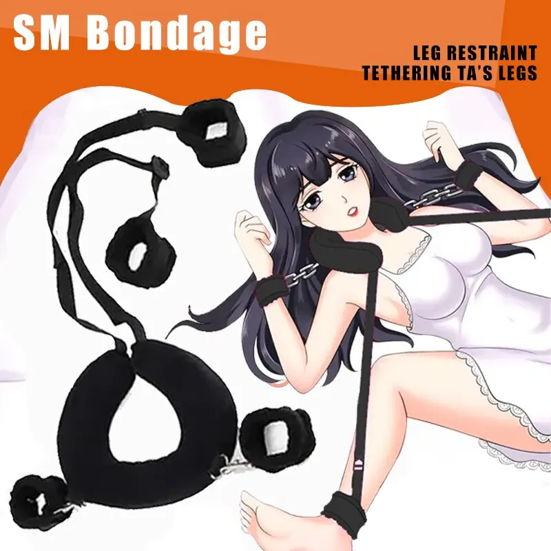 Couples Sex Flirting Tied Legs Toys BDSM Bondage Restraints Harness Adjustable Open Legs Spreader For Women and Men Bondage Gear cb5feb1b7314637725a2e7: Sex Sling