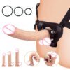 Dildo Strap On Realistic Penis with Suction Cup G-spot Anal Butt Plug Belt Wearable Panties Adult Lesbian Masturbation Sex Toy Sex Toys For Lesbians 1ef722433d607dd9d2b8b7: China