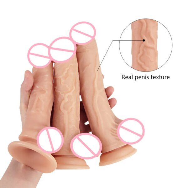 Dildo Strap On Realistic Penis with Suction Cup G-spot Anal Butt Plug Belt Wearable Panties Adult Lesbian Masturbation Sex Toy Sex Toys For Lesbians 1ef722433d607dd9d2b8b7: China