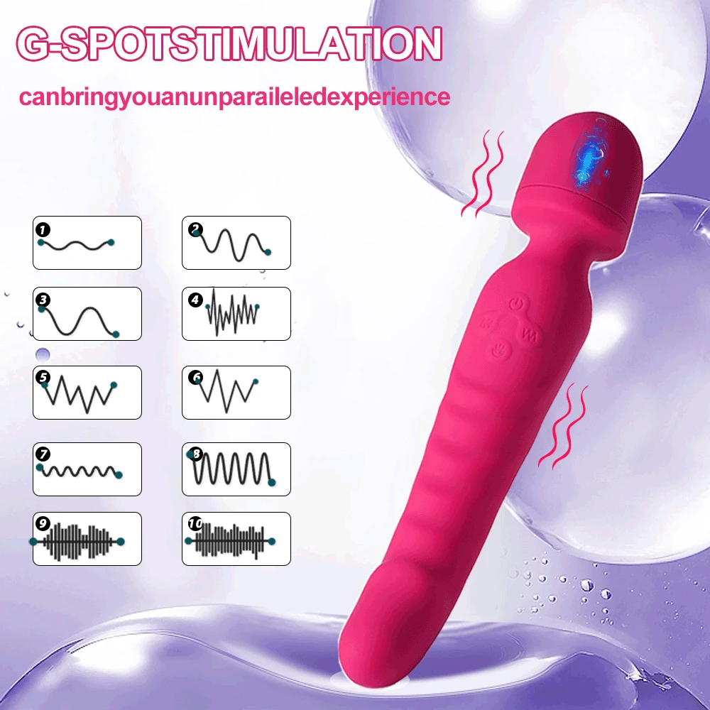 Dildo Vibrator for Women Powerful Heating Av Wand Massager Vibrators G Spot Clitoris Stimulator Sex Toy Adult 18 Masturbator Best Sellers 1ef722433d607dd9d2b8b7: China