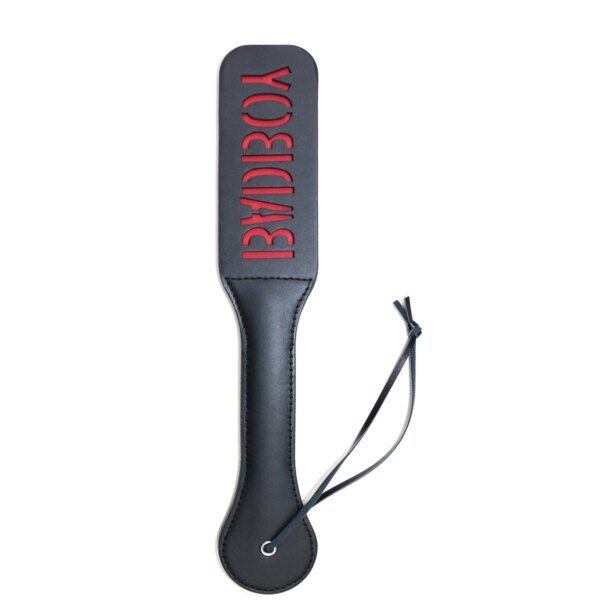 Double-Deck Leather Spanking Paddle BDSM Sex Toy For Couple Flirting Sex Toys For Couple cb5feb1b7314637725a2e7: BADBOY|Heart|LOVE|mouth|OUCH|SPANK|STAR|XOXO