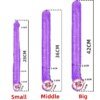Double Dildo Flexible Soft Cock G-spot Toys Anal Plug Sex Toys for Women Gay Lesbian Vagina Double Ended Dong Artificial Penis Sex Toys For Lesbians cb5feb1b7314637725a2e7: Black|Blue|Pink|Purple|Skin|Transparent