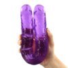 Double Dildo Flexible Soft Cock G-spot Toys Anal Plug Sex Toys for Women Gay Lesbian Vagina Double Ended Dong Artificial Penis Sex Toys For Lesbians cb5feb1b7314637725a2e7: Black|Blue|Pink|Purple|Skin|Transparent