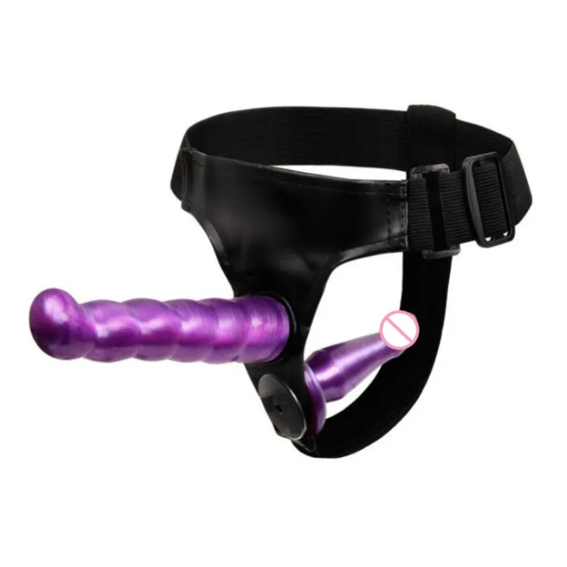 Double Penis Dual Ended Strapon Ultra Elastic Harness Belt Strap On Dildo Adult Sex Toys for Woman Couple Anal Soft Dildo Sex Toys For Lesbians cb5feb1b7314637725a2e7: Black B|Black-A|Flesh A|Flesh B|Purple A|Purple B