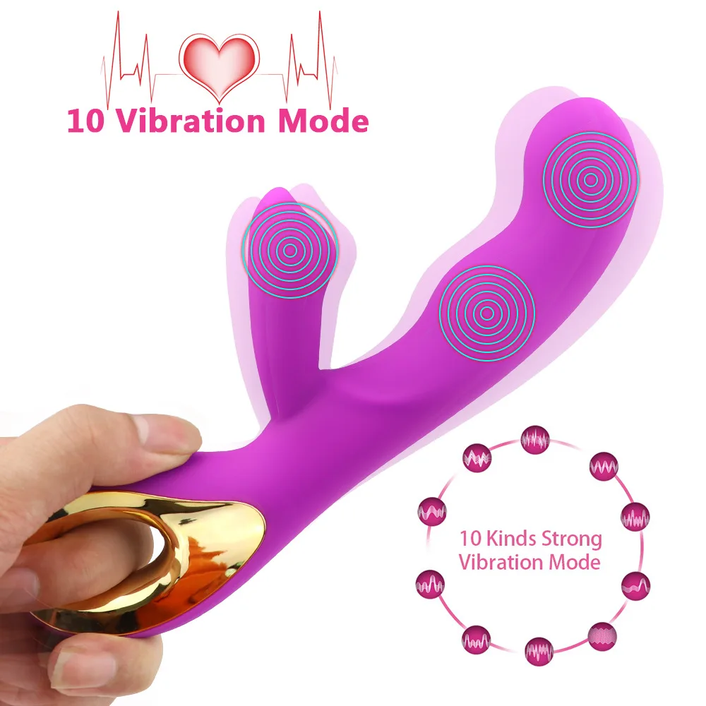 Dual Motors Dildo Sex toy Vibrator for Women Vibrators Female anal Vagina Clitoral Masturbator adults Sex Shop penis sex tool Sex Toys For Couple cb5feb1b7314637725a2e7: Purple|Red