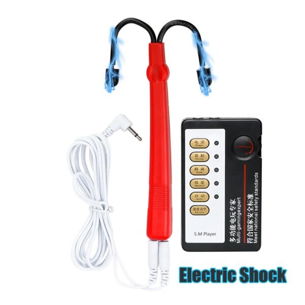 Electric Shock Sex Whip Penis Ring Clitoris Stimulator Sex Toys for Women Men Medical Exerciser Adult Games Erotic Products Shop Sex Games cb5feb1b7314637725a2e7: Black|Black Host|Red|Red Host