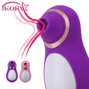Erotic Penguin Vibrator Nipple Clitoral Stimulator 10 Speeds Silicone G-spot Sex Oral Licking Tongue Sucking Sex Toys for Women Best Sellers cb5feb1b7314637725a2e7: Pink|Purple 
