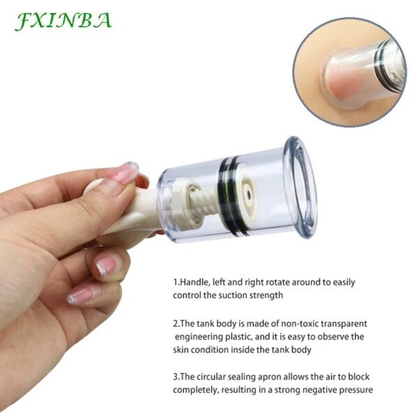 FXINBA 2Pcs Breast Nipple Sucker Clitoris Suction Bdsm Bondage Massager Nipple Vacuum Pump Enlarger Sex Toys for Women Adults Trending Now cb5feb1b7314637725a2e7: size L|size M|size S