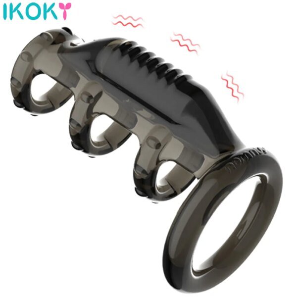 G Spot Stimulator Bullet Vibrator Cock Sleeve Penis Vibrating Ring Ejaculation Delay Strap On Dildo Dick Enlargement Extender Vibrators G Spot Stimulator Bullet Vibrator Cock Sleeve Penis Vibrating Ring Ejaculation Delay Strap On Dildo Dick Enlargement Extender Vibrators cb5feb1b7314637725a2e7: Penis Vibrating Ring