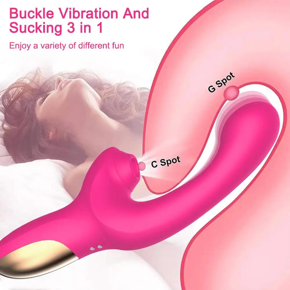 G Spot Vibrator 20 Speeds Clit Sucking Toy Dildo Adult Sex Toys Clitoral Stimulator Vibrating Finger Massager Dildos For Women Sex Toys For Women cb5feb1b7314637725a2e7: Purple with Box|Purple without box|Red With Box|Red without box
