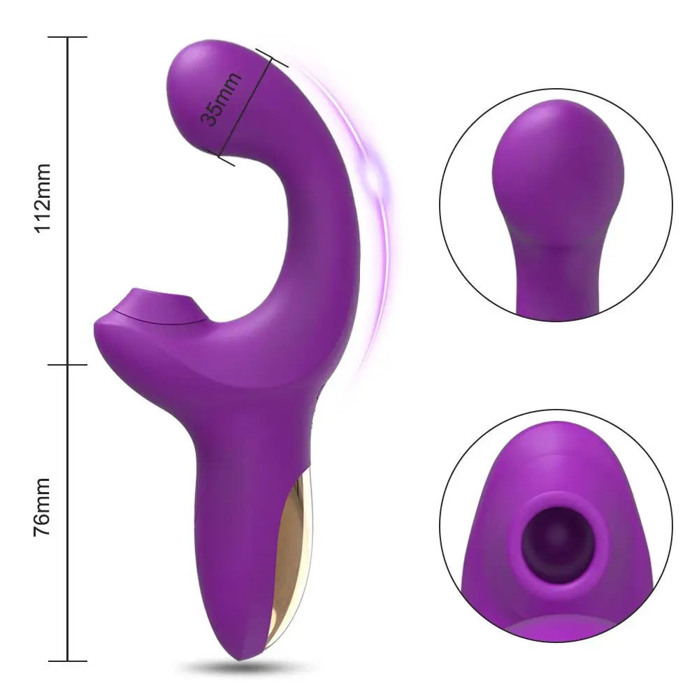 G Spot Vibrator 20 Speeds Clit Sucking Toy Dildo Adult Sex Toys Clitoral Stimulator Vibrating Finger Massager Dildos For Women Sex Toys For Women cb5feb1b7314637725a2e7: Purple with Box|Purple without box|Red With Box|Red without box