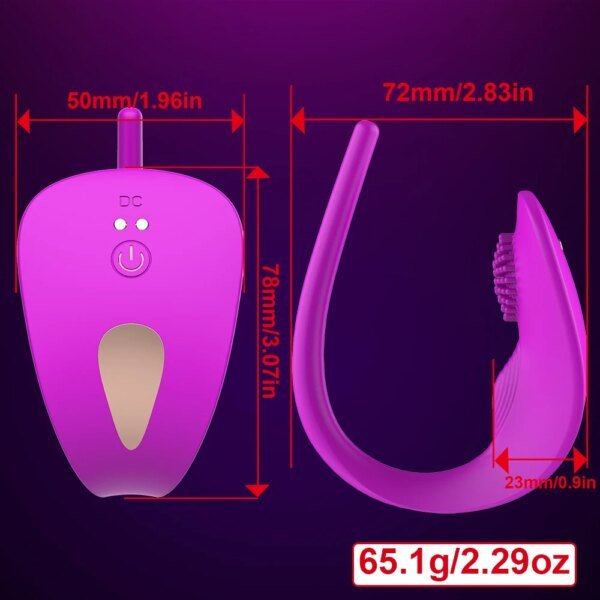 G Spot Vibrator Clitoral Vaginal Dildo Stimulator Female Panty Vibrators Masturbator Wireless Wearable Sex Toys for Women Best Sellers cb5feb1b7314637725a2e7: Pink