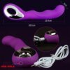G Spot Vibrator for Woman Clit Clitoris Stimulator Massager Female Powerful Masturbator Dildo Vibrating Sex Toys for adults 18 Sex Toys For Women cb5feb1b7314637725a2e7: Purple|Rose Red