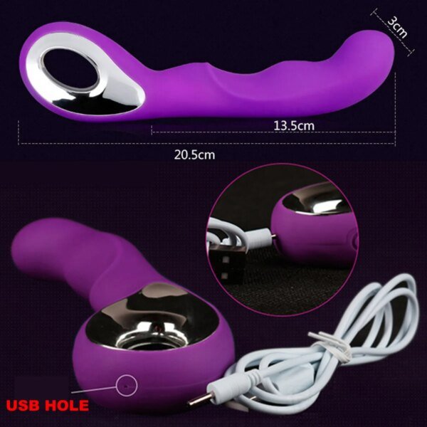 G Spot Vibrator for Woman Clit Clitoris Stimulator Massager Female Powerful Masturbator Dildo Vibrating Sex Toys for adults 18 Sex Toys For Women cb5feb1b7314637725a2e7: Purple|Rose Red