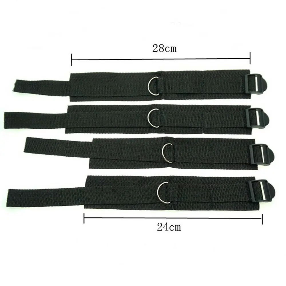 Handcuffs Bondage Set Bed BDSM Bondage Restraint Strap System Adults Wrists & Ankle Cuffs Erotic Sex Toy for Woman Couples Slave Sex Toys For Women cb5feb1b7314637725a2e7: a-black|a-red|b-black|b-red|D|E|F|G Black|G Red|H Black|J