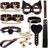 High quality BDSM Genuine Leather Bondage Set Fetish Handcuffs Collar Gag Whip Erotic Sex Toys For Women Couples Adult Games Sex Toys For Couple High quality BDSM Genuine Leather Bondage Set Fetish Handcuffs Collar Gag Whip Erotic Sex Toys For Women Couples Adult Games Sex Toys For Couple 1ef722433d607dd9d2b8b7: China