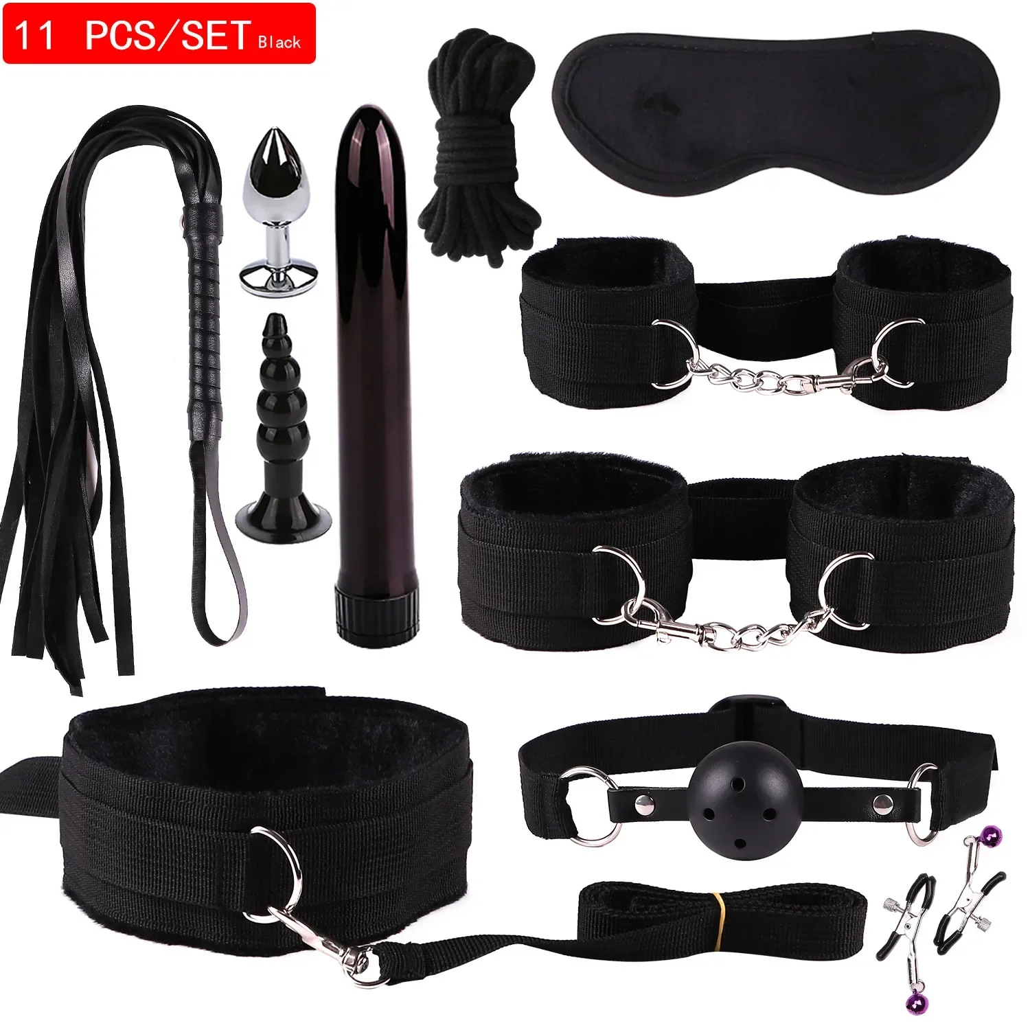 11pcs Black