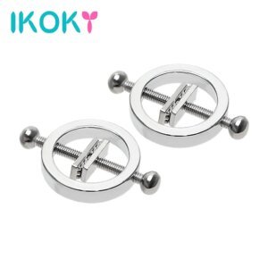 IKOKY 1 Pair Breast Clips Nipple Stimulator Flirting Teasing Sex Toys for Couple Nipple Clamps Adult Games Erotic SM Roleplay Sex Toys For Couple IKOKY 1 Pair Breast Clips Nipple Stimulator Flirting Teasing Sex Toys for Couple Nipple Clamps Adult Games Erotic SM Roleplay Sex Toys For Couple Number of Pieces: One Unit