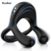 Kushor Vibrating Cock Ring Vibrator Cockring Penis Rings G Spot Clitoral Stimulator Delayed Ejaculation Sex Toys for Couples Vibrators Kushor Vibrating Cock Ring Vibrator Cockring Penis Rings G Spot Clitoral Stimulator Delayed Ejaculation Sex Toys for Couples Vibrators cb5feb1b7314637725a2e7: Black