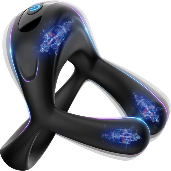 Kushor Vibrating Cock Ring Vibrator Cockring Penis Rings G Spot Clitoral Stimulator Delayed Ejaculation Sex Toys for Couples Vibrators Kushor Vibrating Cock Ring Vibrator Cockring Penis Rings G Spot Clitoral Stimulator Delayed Ejaculation Sex Toys for Couples Vibrators cb5feb1b7314637725a2e7: Black
