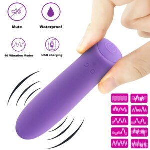 Luxury Mini Bullet Vibrator for Women Sex Toys G-spot Clitoris Stimulator Female Maturbator Vagina Vibration Adult Erotic Toys Vibrators cb5feb1b7314637725a2e7: E050-R|E050-V