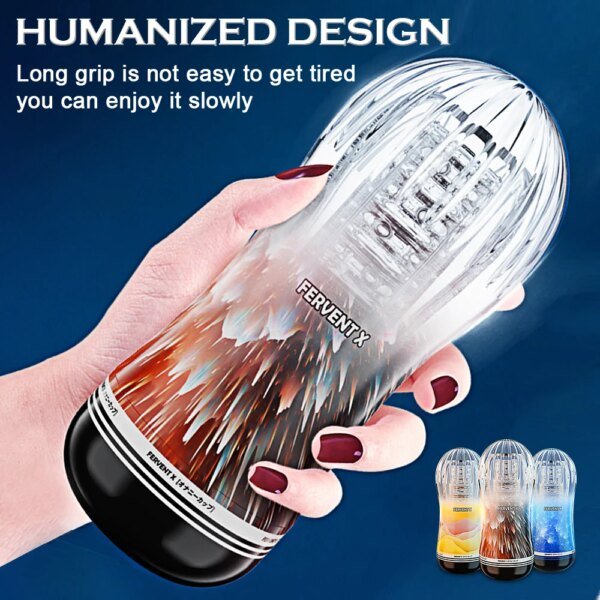 Male Masturbator Sex Toys Cup Soft Pussy Transparent Vagina Adult Endurance Exercise Sex Products Vacuum Pocket Cup for Men Sex Toys For Men cb5feb1b7314637725a2e7: FJB48-BL|FJB48-BR|FJB48-YE