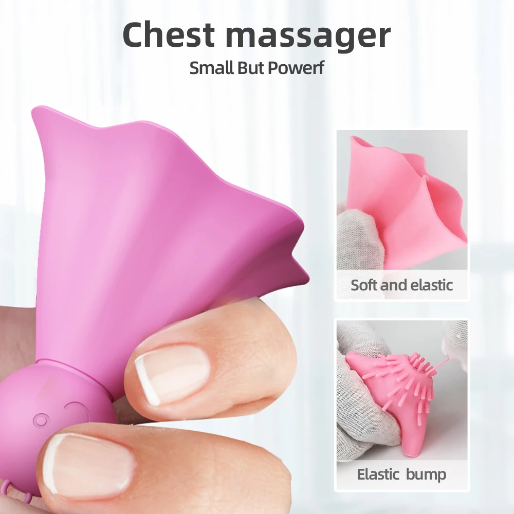 Mini Breast Vibrator 10 Mode Nipple Stimulation Licking Vibrator Breast Massage Couple Flirting Breast Sex Toys for Women Man Sex Toys For Women cb5feb1b7314637725a2e7: Black|Pink|Purple|Violet