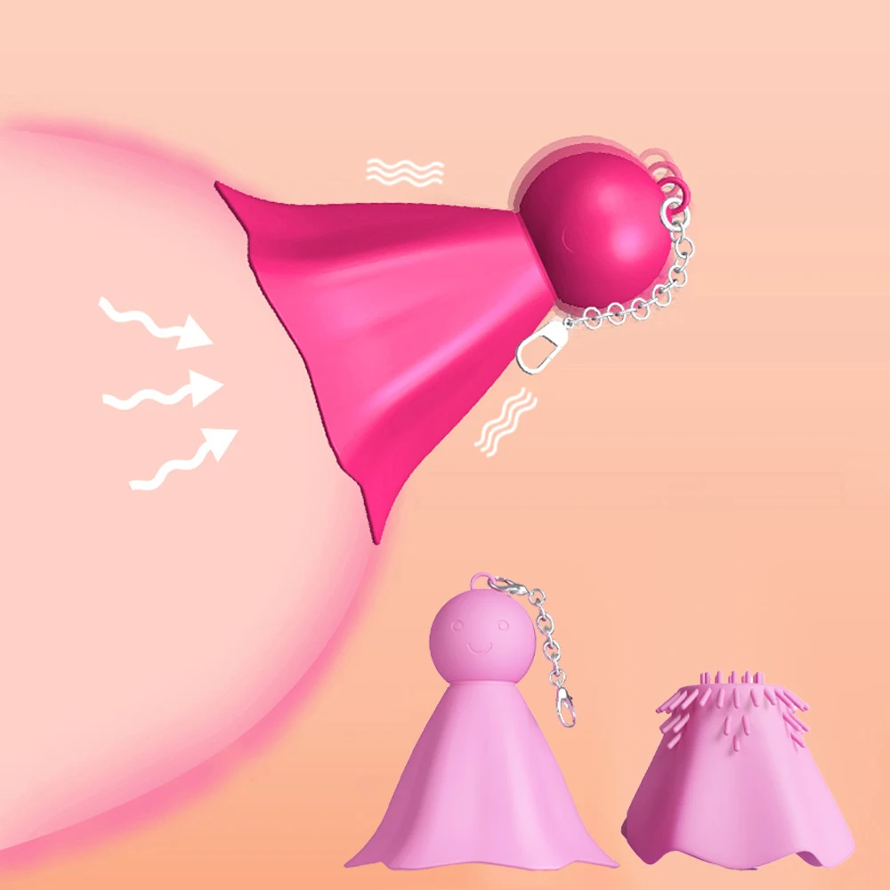 Mini Breast Vibrator 10 Mode Nipple Stimulation Licking Vibrator Breast Massage Couple Flirting Breast Sex Toys for Women Man Sex Toys For Women cb5feb1b7314637725a2e7: Black|Pink|Purple|Violet