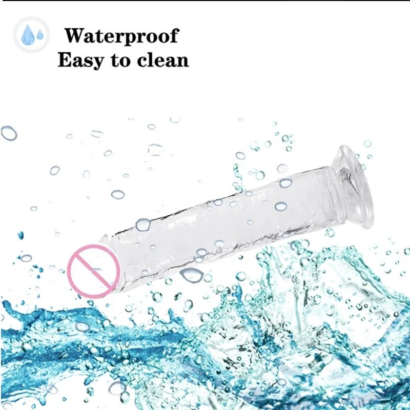 New Realistic Dildos Erotic Jelly Dildo With Super Strong Suction Cup Sex Toys for Woman Men Artificial Penis G-spot Simulation Sex Toys For Women cb5feb1b7314637725a2e7: 14cm|15.5cm|17cm|19cm|21cm|23cm|9cm