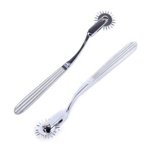 New Stainless Steel Pinwheel Needles Wheel Roller Submissve Fetish Sex Slave Kit Sex Toy Nipple Clitoris BDSM Lesbian Women Sex Toys For Lesbians cb5feb1b7314637725a2e7: A|b-black|B-Brown|C1|C2|C3|D