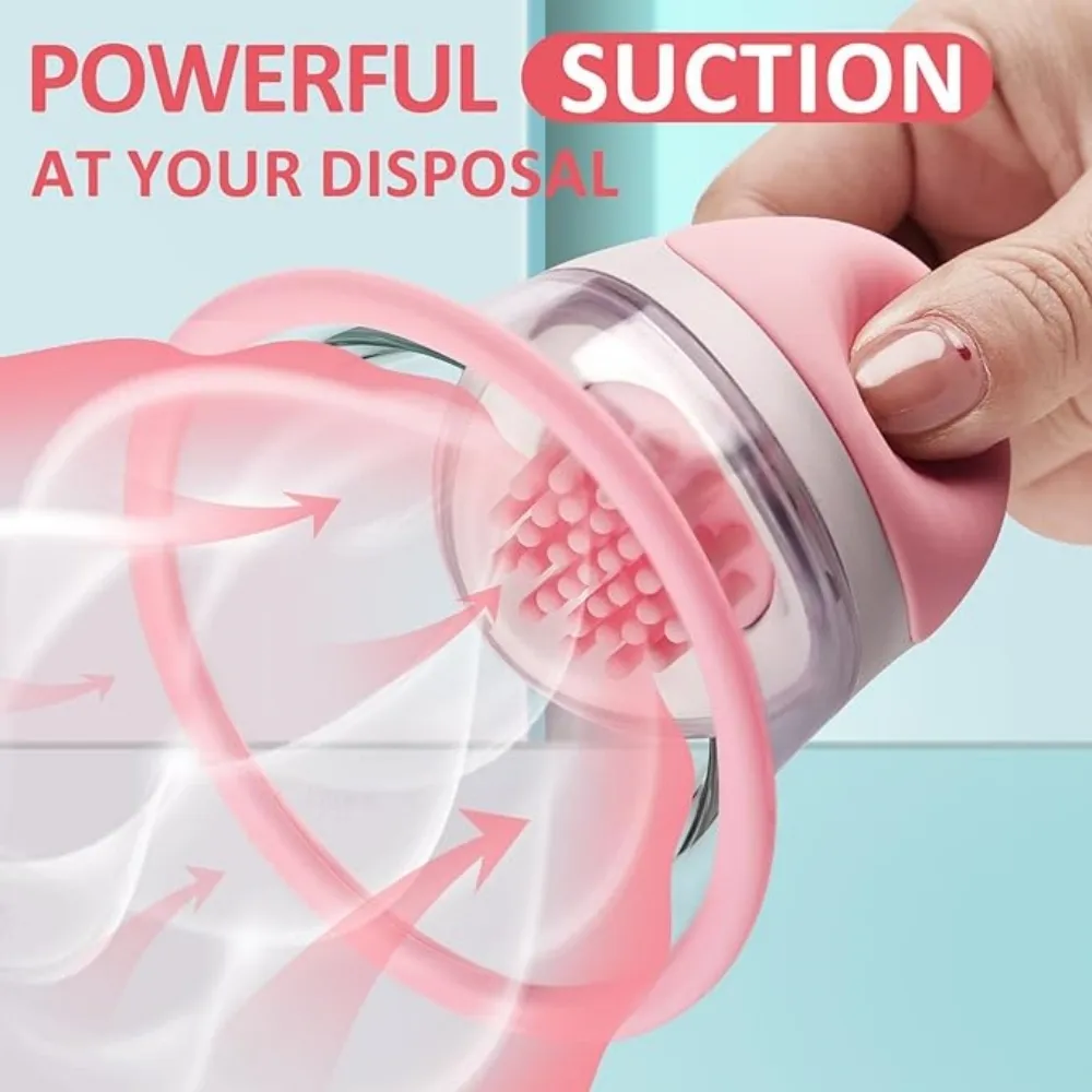 Nipple Toy Clamps,Strong Sucking Stimulator Massager with 10 Vibrator Rotation Modes Rechargeable Sex Toys for Women Couples Sex Toys For Women Nipple Toy Clamps,Strong Sucking Stimulator Massager with 10 Vibrator Rotation Modes Rechargeable Sex Toys for Women Couples Sex Toys For Women Item Type: Breast-fed Sex Toy