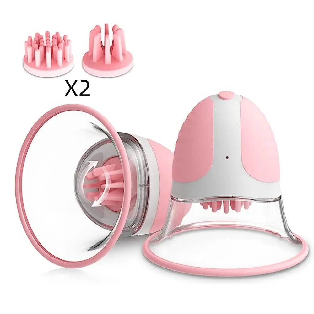 Nipple Toy Clamps,Strong Sucking Stimulator Massager with 10 Vibrator Rotation Modes Rechargeable Sex Toys for Women Couples Sex Toys For Women Nipple Toy Clamps,Strong Sucking Stimulator Massager with 10 Vibrator Rotation Modes Rechargeable Sex Toys for Women Couples Sex Toys For Women Item Type: Breast-fed Sex Toy