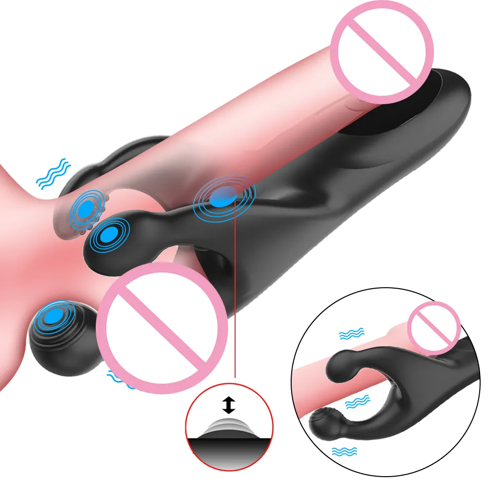 Penis Delay Trainer Exerciser Glans Stimulater Massager Mens Vibrator Male Masturbator Equipment Sex Toys Adult Goods For Men Vibrators 1ef722433d607dd9d2b8b7: China