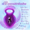 Penis Ring Vibrating Clitoris Stimulator G Spot Sex Toys For Couple Vibro Delay Lick Vagina Orgasm Lock Fine Sleeve Vibrator Sex Toys For Couple cb5feb1b7314637725a2e7: Black|Purple