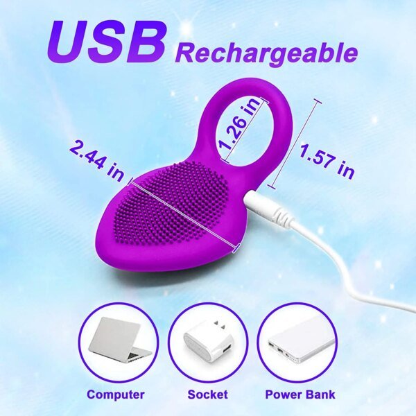 Penis Ring Vibrating Clitoris Stimulator G Spot Sex Toys For Couple Vibro Delay Lick Vagina Orgasm Lock Fine Sleeve Vibrator Sex Toys For Couple cb5feb1b7314637725a2e7: Black|Purple