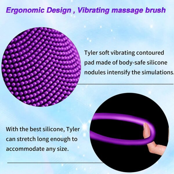 Penis Ring Vibrating Clitoris Stimulator G Spot Sex Toys For Couple Vibro Delay Lick Vagina Orgasm Lock Fine Sleeve Vibrator Sex Toys For Couple cb5feb1b7314637725a2e7: Black|Purple