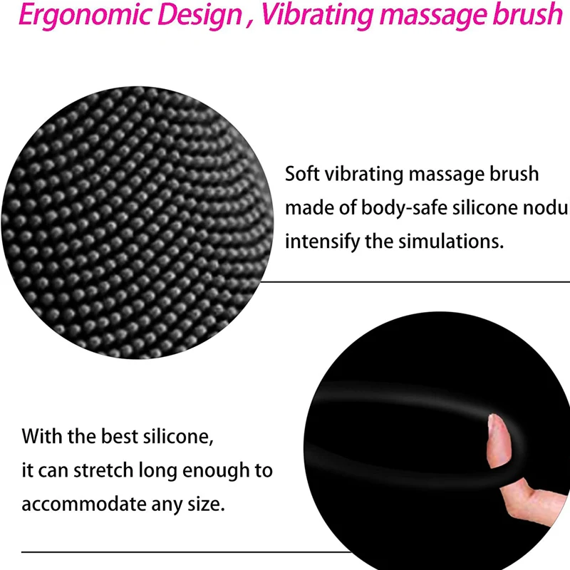 Penis Ring Vibrating Clitoris Stimulator man sex toys For Couple Vibro Delay Lick Vagina Orgasm Lock Fine Sleeve Vibrator Sex Toys For Women cb5feb1b7314637725a2e7: QP 1|QP 2