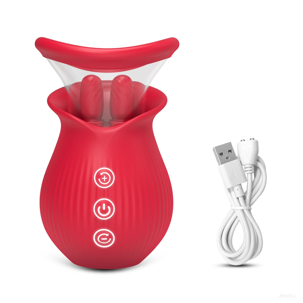 Powerful Rose Vibrator Toy for Women Licking Sucking Vacuum Stimulator Oral Nipple Clit Sucker Sex Toys Goods for Female Adults Sex Toys For Women cb5feb1b7314637725a2e7: RF20-RD|RF21-RD|RF21-RD-BOX|RF22-RD