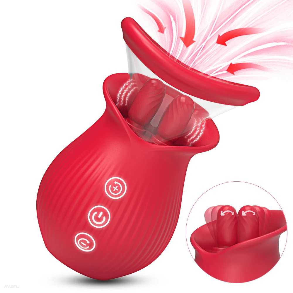 Powerful Rose Vibrator Toy for Women Licking Sucking Vacuum Stimulator Oral Nipple Clit Sucker Sex Toys Goods for Female Adults Sex Toys For Women cb5feb1b7314637725a2e7: RF20-RD|RF21-RD|RF21-RD-BOX|RF22-RD