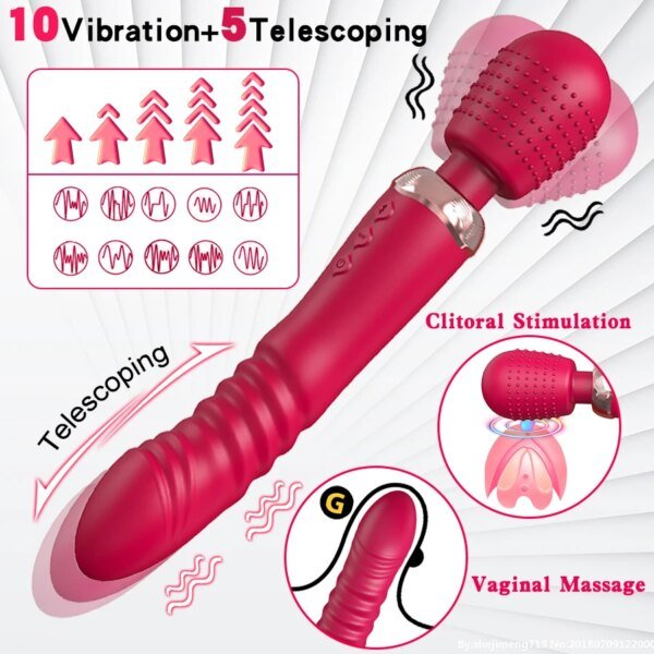 Powerful Thrusting Dildos Vibrator Three motors silicone Telescopic plus vibration large size Wand Massager Sex Toy For Couple Vibrators Powerful Thrusting Dildos Vibrator Three motors silicone Telescopic plus vibration large size Wand Massager Sex Toy For Couple Vibrators cb5feb1b7314637725a2e7: One motor|One motor|One motor|Three motors|Three motors|Three motors