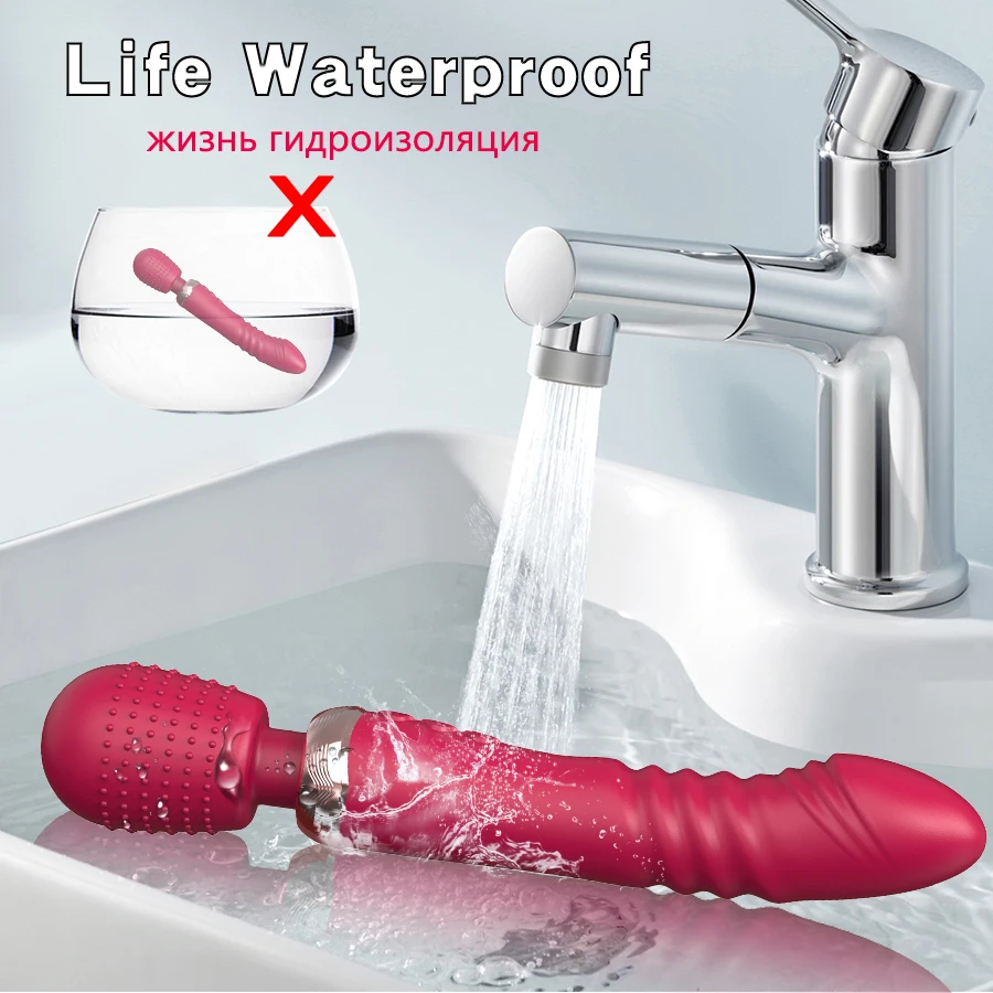 Powerful Thrusting Dildos Vibrator Three motors silicone Telescopic plus vibration large size Wand Massager Sex Toy For Couple Vibrators cb5feb1b7314637725a2e7: One motor|One motor|One motor|Three motors|Three motors|Three motors