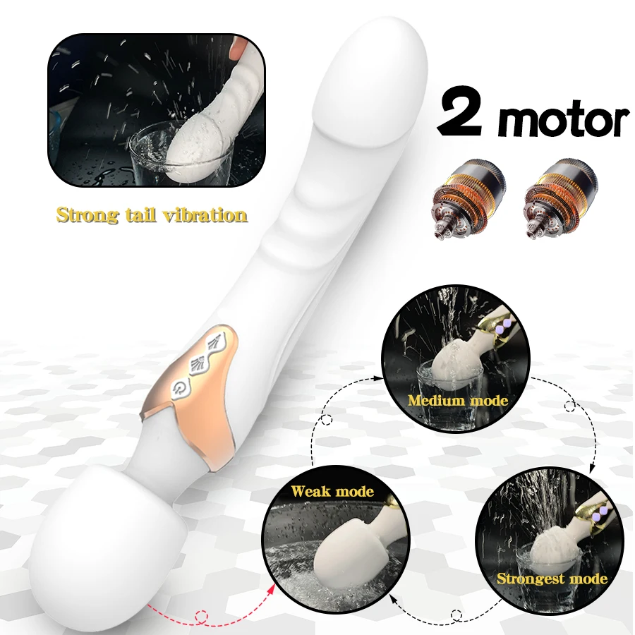 Powerful Vibrator Dildos Wand for Women 10 Modes Clitoris Stimulator G Spot Vagina Massager Adult Sex Toys for Woman Sex Toys For Women cb5feb1b7314637725a2e7: Army Green|Black|Other