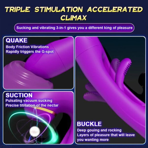 Rabbit Patting Dildo Vibrator for Women Clitoris Nipple Sucking Stimulator Vagina Massager Female Sucker Vibrator Adults Sex Toy Vibrators 1ef722433d607dd9d2b8b7: China|Russian Federation